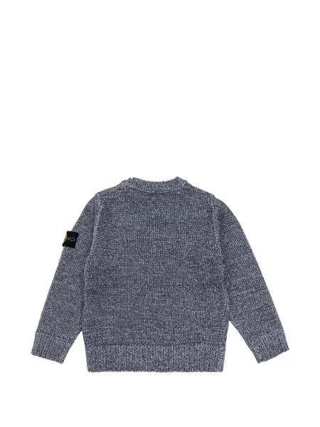 Sweter dziecięcy Stone Island niebieski