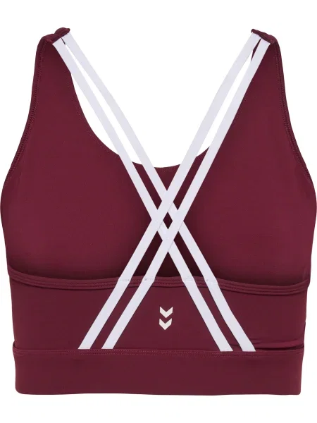 Hummel Sportinė liemenėlė uogų balta