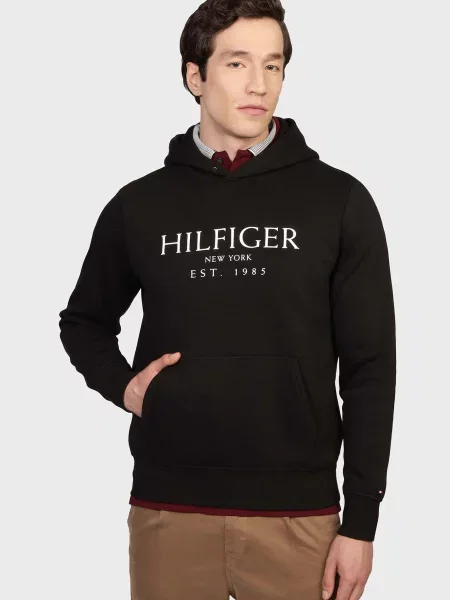 Толстовка Tommy Hilfiger чорна