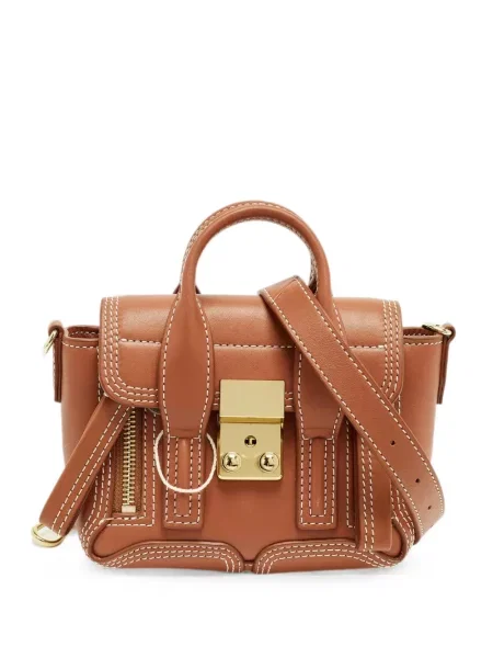 Geantă shopper 3.1 Phillip Lim din piele maro