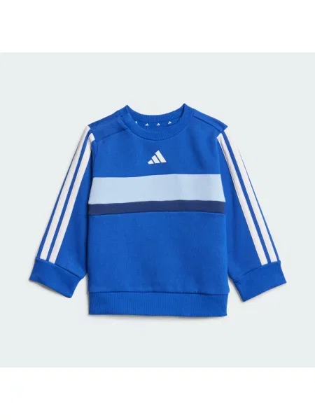 Dětska fleecová mikina Adidas bílá