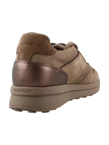 Sneakersy Geox brązowe