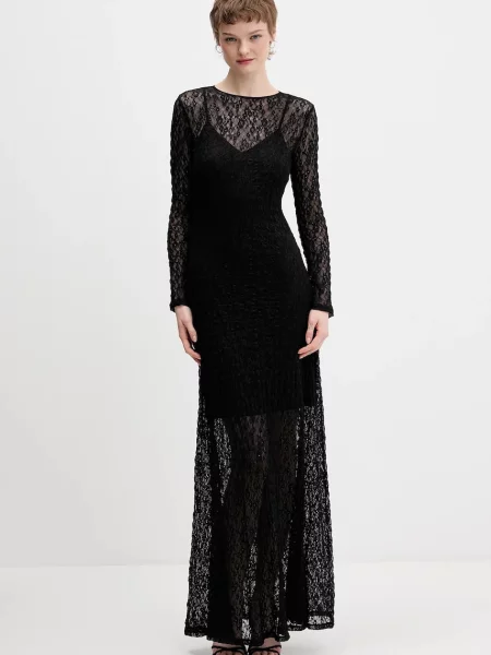 HUGO rochie Nulietta negru