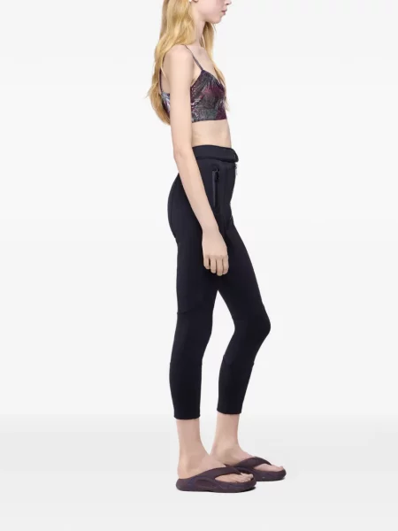 Pantaloni capri Rabanne negru