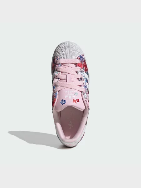 Детские кеды Adidas розовые