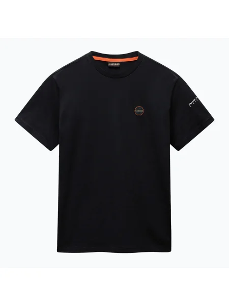 Tricou pentru bărbați Napapijri S-Badge black negru