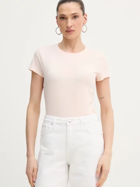 Armani Exchange Tričko růžové