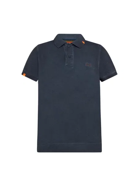 Koszulka polo Sun68 niebieska