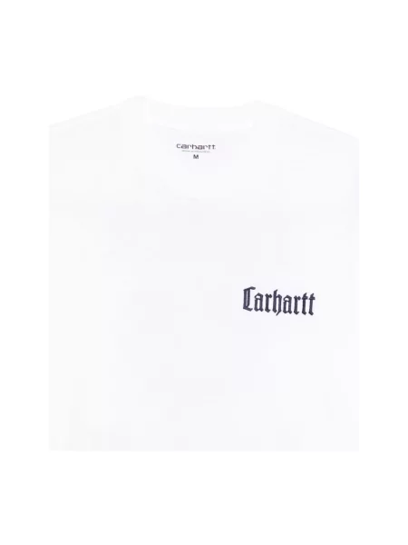 Koszulka Carhartt Wip z logo biała