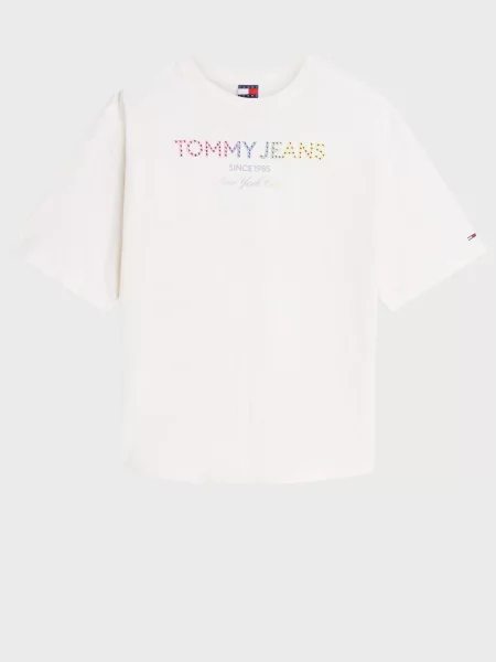 Футболка Tommy Jeans біла