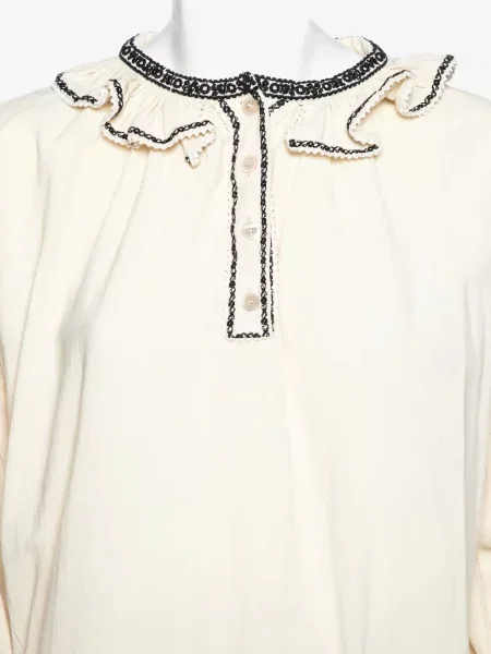 Rochie mini Marant Etoile cu broderie de costum