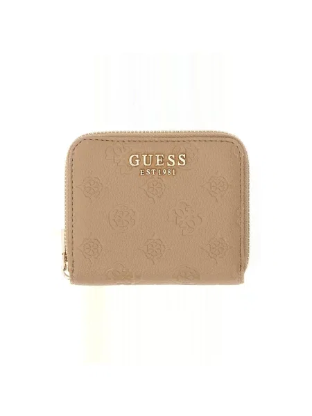 Kézitáska Guess autogrammal barna