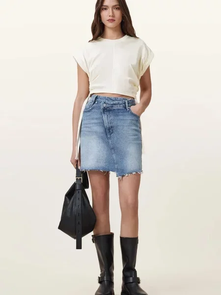 AllSaints блузка MIRA SATIN