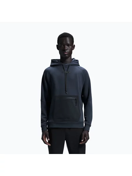 Bluza On Running Hoodie midnight granatowa