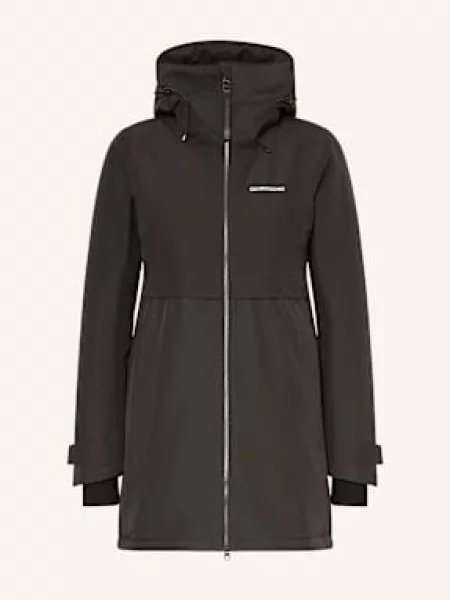 Didriksons Parka Helle schwarz czarna