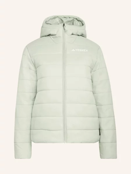 Adidas Terrex Prošívaná Bunda Multi Essentials Climawarm světle zelená