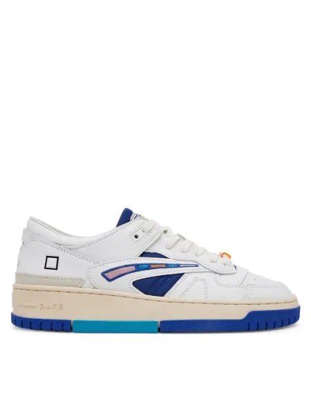 D.A.T.E. Sneakers Torneo alb