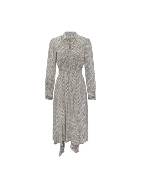 Sukienka koszulowa Elisabetta Franchi czarna