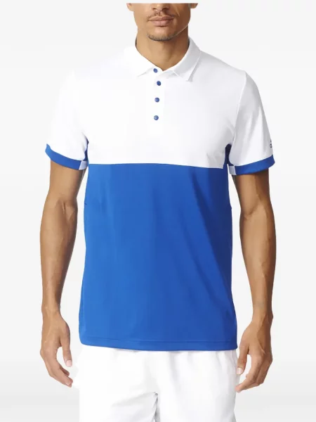 Pălărie Adidas cu dungi cu platformă din jerseu alb