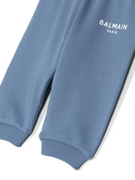 Spodnie dziecięce Balmain niebieskie
