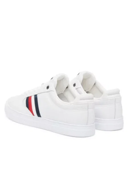 Superge Tommy Hilfiger s črtami bela