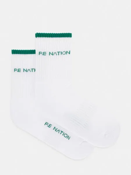 P.E Nation ponožky Vita bílé