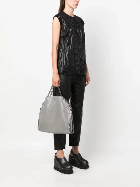 Didelis rankinė Stella Mccartney pilka
