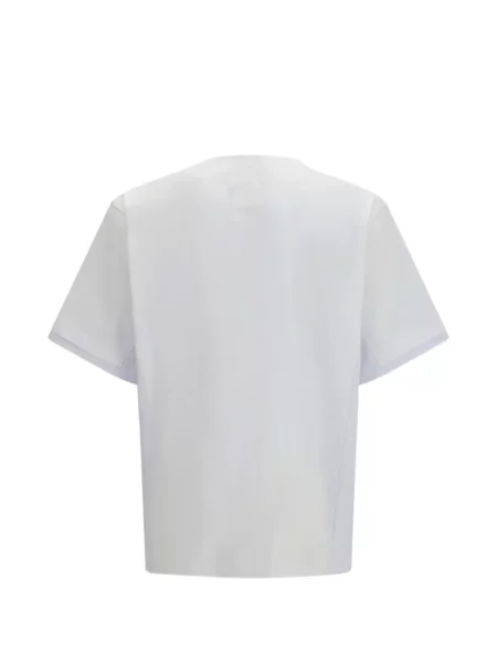 Tricou Sacai din jerseu alb