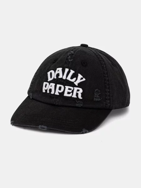 Daily Paper șapcă de baseball din stack arch negru