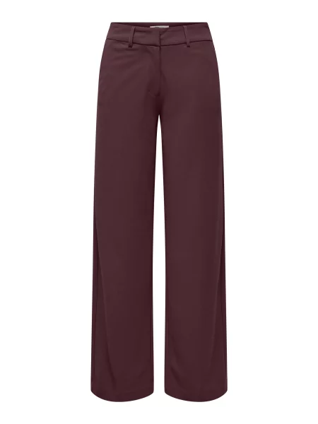 ONLY Pantaloni ONLKALINA ciocolatiu