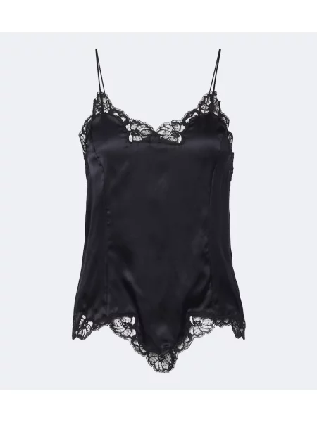 Maiou Isabel Marant din satin negru