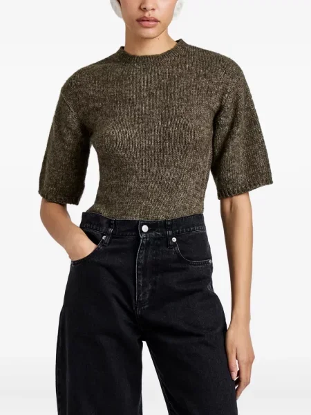 Pulover Proenza Schouler White Label scurt alb