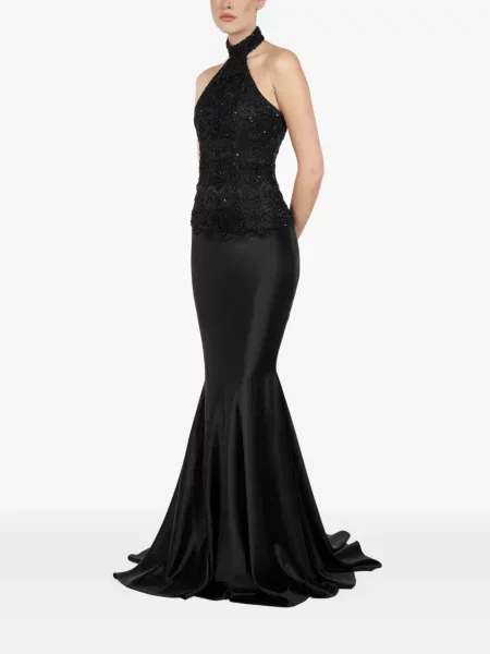 Krajkový krajkový top Alexia & Antonia černý