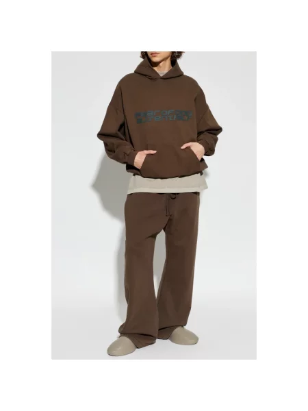 Bluza z kapturem Fear Of God brązowa