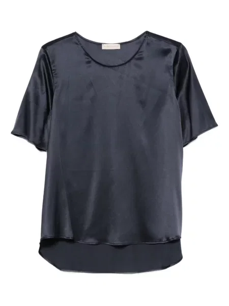 Krótka bluzka Purotatto niebieska