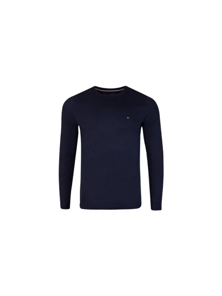 Tricou mânecă lungă Tommy Hilfiger albastru