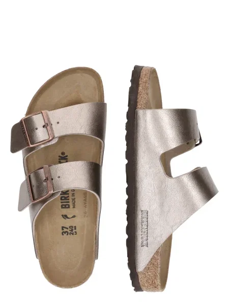 BIRKENSTOCK Šľapky Arizona tmavošedá hnedá