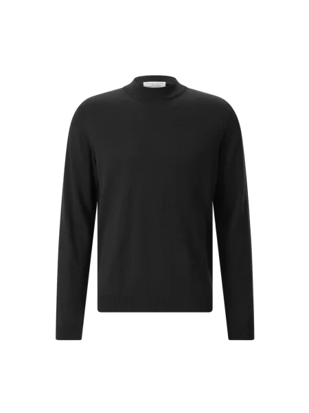 Sweter Roberto Collina wełniany czarny