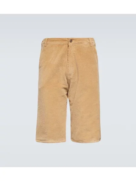Manšestrové kraťasy Erl béžové