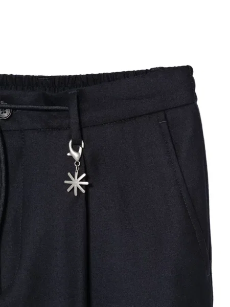 Pantaloni Manuel Ritz cu cordon albastru