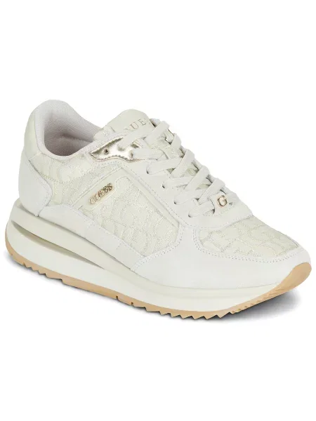 Guess sneakerși pentru femei alb
