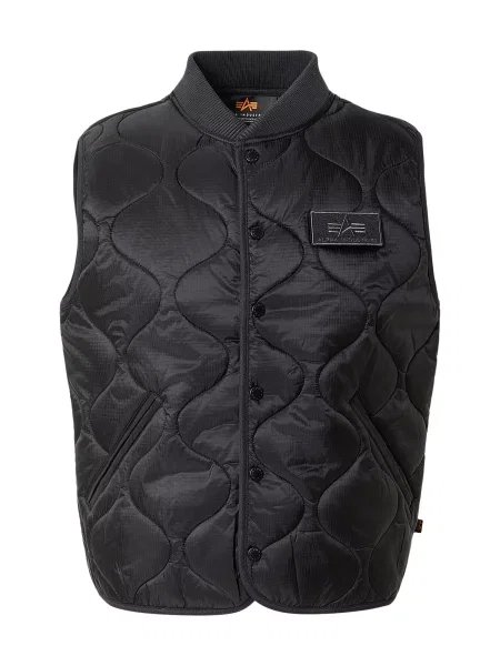 ALPHA INDUSTRIES Vestă negru