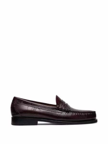 Pantofi loafer Dsm - Dover Street Market din piele streetstyle roșu