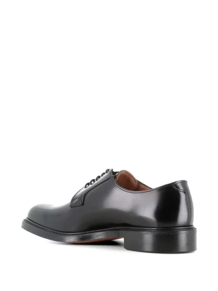 Pantofi derby Cheaney cu șireturi din dantelă negru