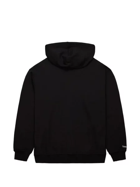Hanorac cu glugă Mitchell & Ness negru