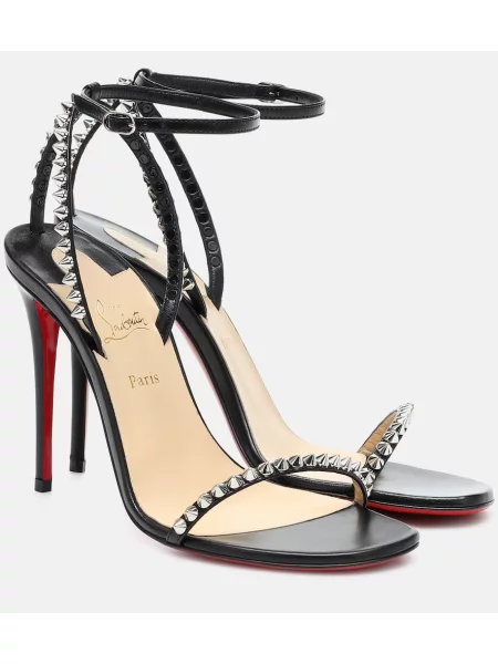 Sandale Christian Louboutin din piele negru