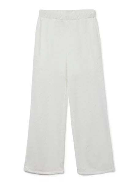 VERO MODA Pantaloni VMTHAS' alb