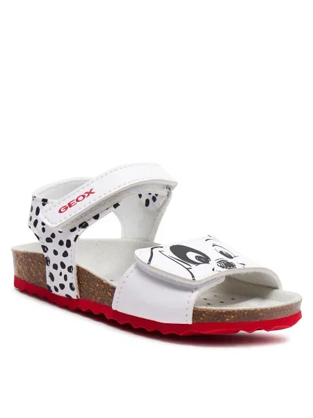 Geox Sandále B Sandal Chalki Girl S biela