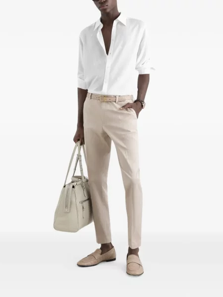 Cămașă Dolce & Gabbana din jacard alb