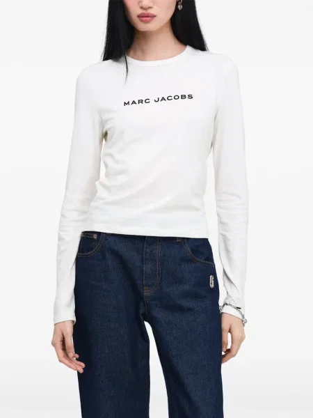 Tricou Marc Jacobs cu funde alb